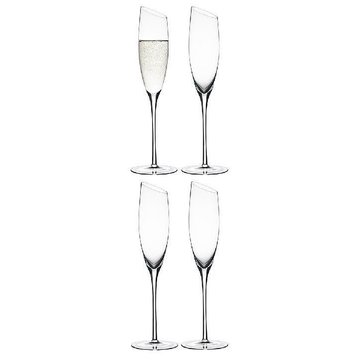 Набор бокалов для шампанского Liberty Jones Geir 190мл, 4шт