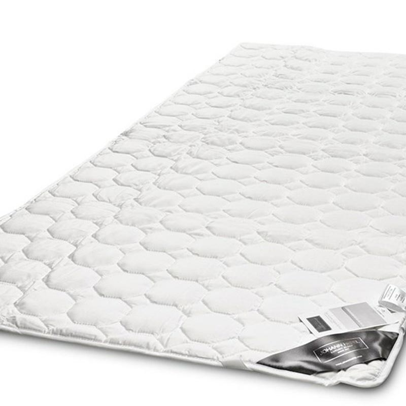 Наматрасник 2-спальный Johann Hefel Pure Cotton 200x220см, цвет белый