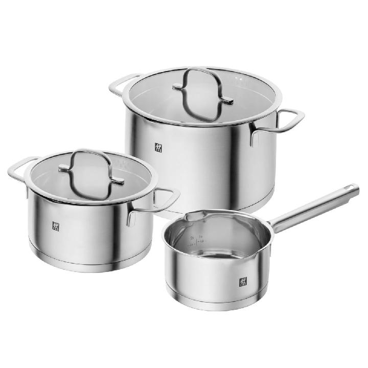 Набор кастрюль Zwilling True Flow 3 предмета