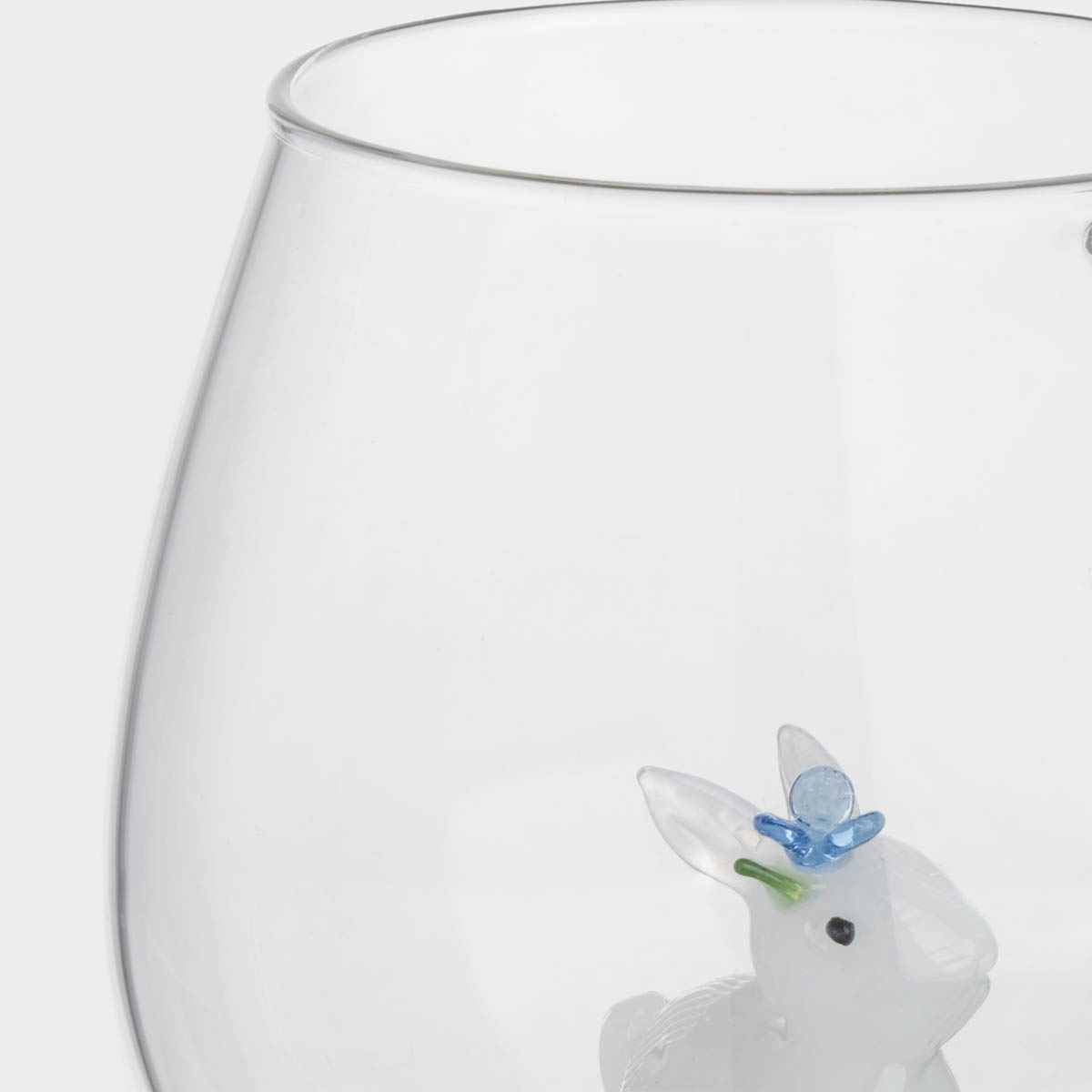 Кружка Anna Lafarg Пасха Золотая Кролик с цветком