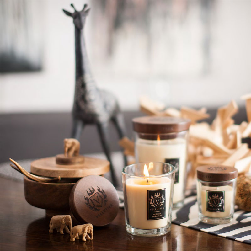 Свеча ароматическая Vellutier African Olibanum 515гр