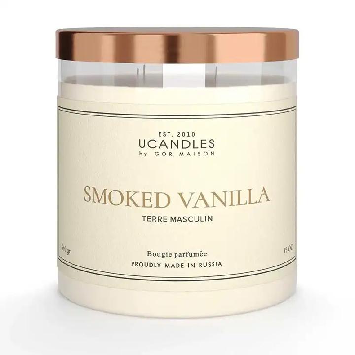 Свеча ароматическая Ucandles by Gor Maison Smoked Vanilla