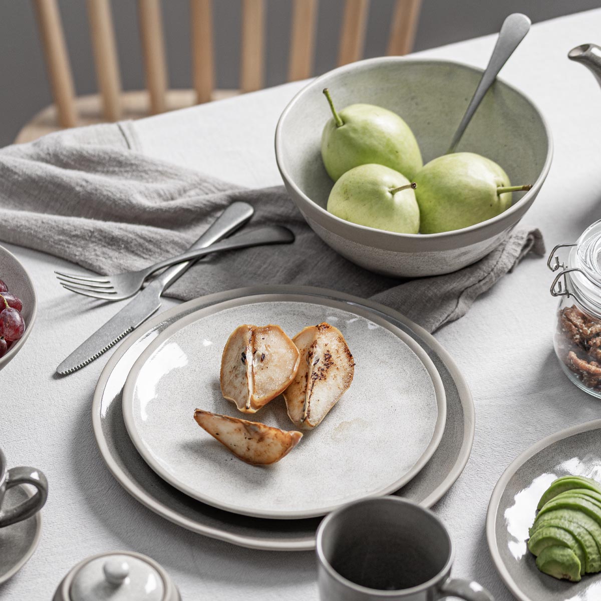 Тарелка обеденная Home Chef by T E Sandy Grey