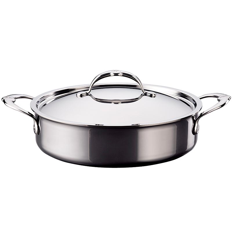 

Сотейник Hestan NanoBond с крышкой 3,8л, Серебряный