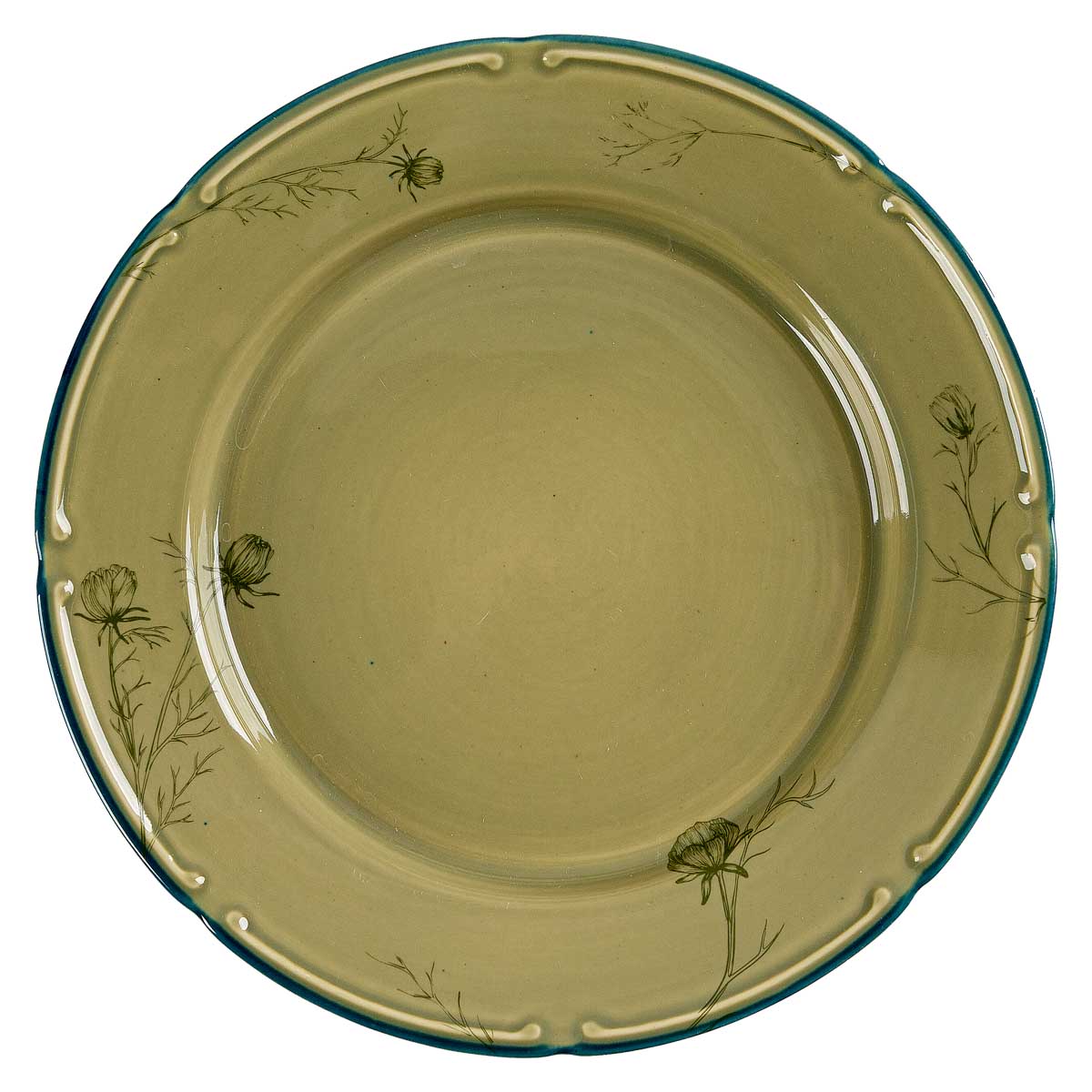 Тарелка закусочная Дымов Керамика Космея вечер 20.00