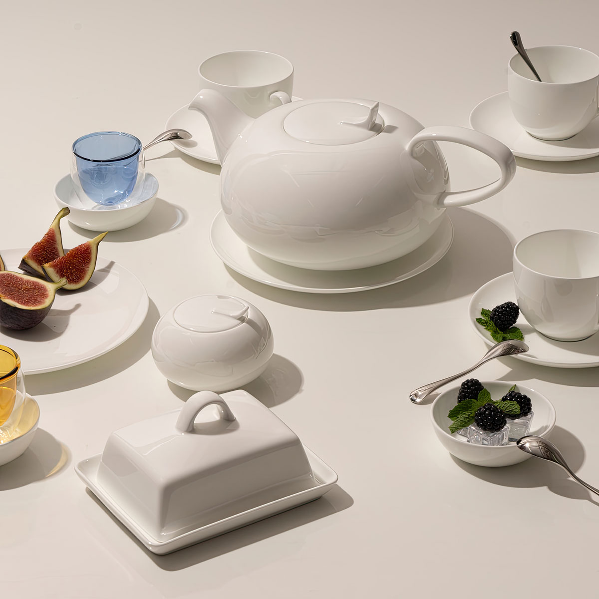 Масленка Zapel Table Blanche