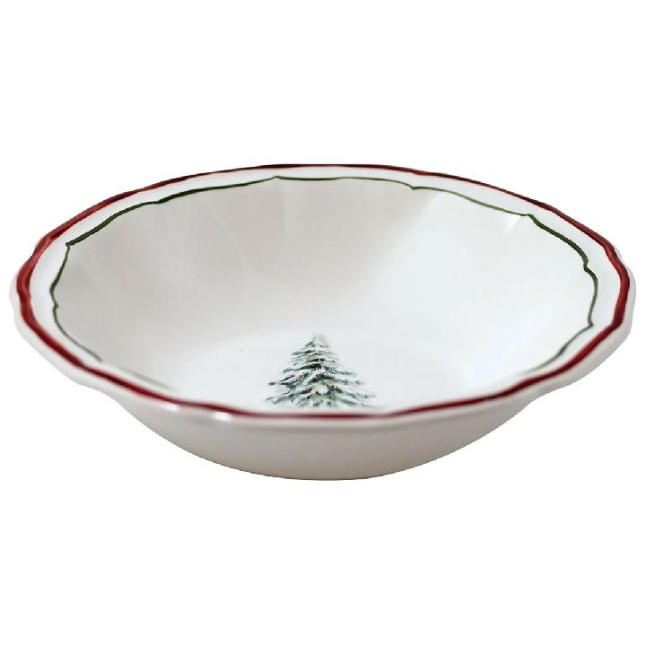 Набор тарелок для хлопьев Gien Filet Noel 4шт