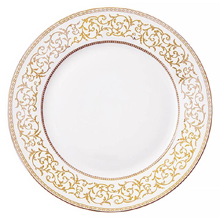 Тарелка обеденная Pozzi Milano 1876 Golden