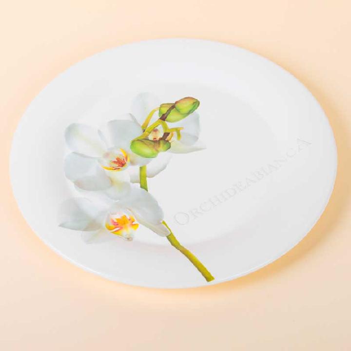 Тарелка для фруктов Ceramiche Viva Orchideabianca 20см
