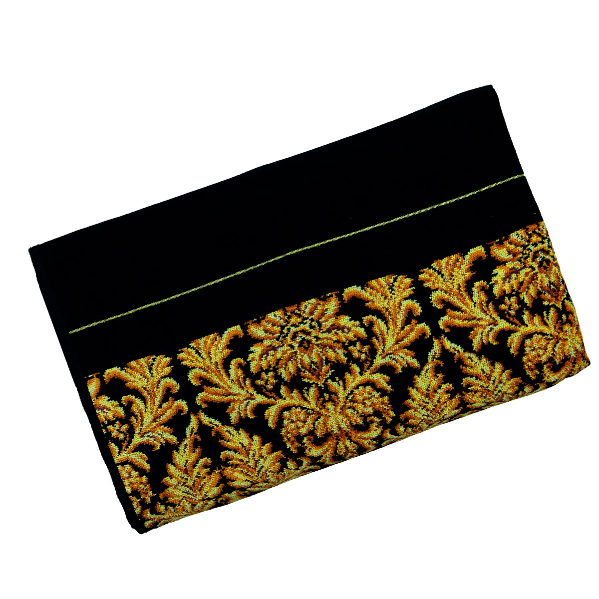 Плед Feiler Sanssouci 150x250см, черный