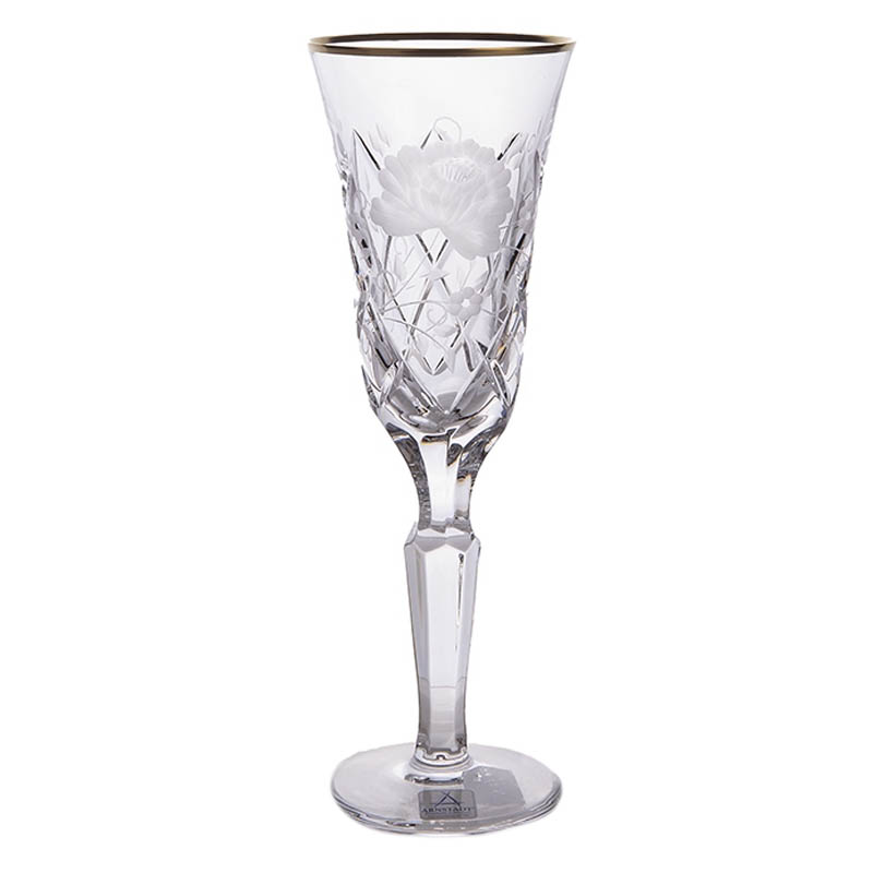 Набор фужеров Arnstadt Kristall Sunrose Gold