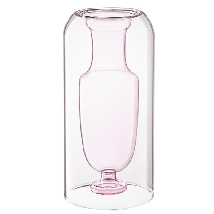 Ваза Bergenson Bjorn Muse 25см, цвет нежно-розовый