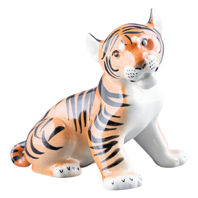 Статуэтка Императорский фарфоровый завод Тигренок Рыжий