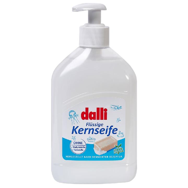 Мыло жидкое гигиеническое Dalli 100% веганское, 500мл