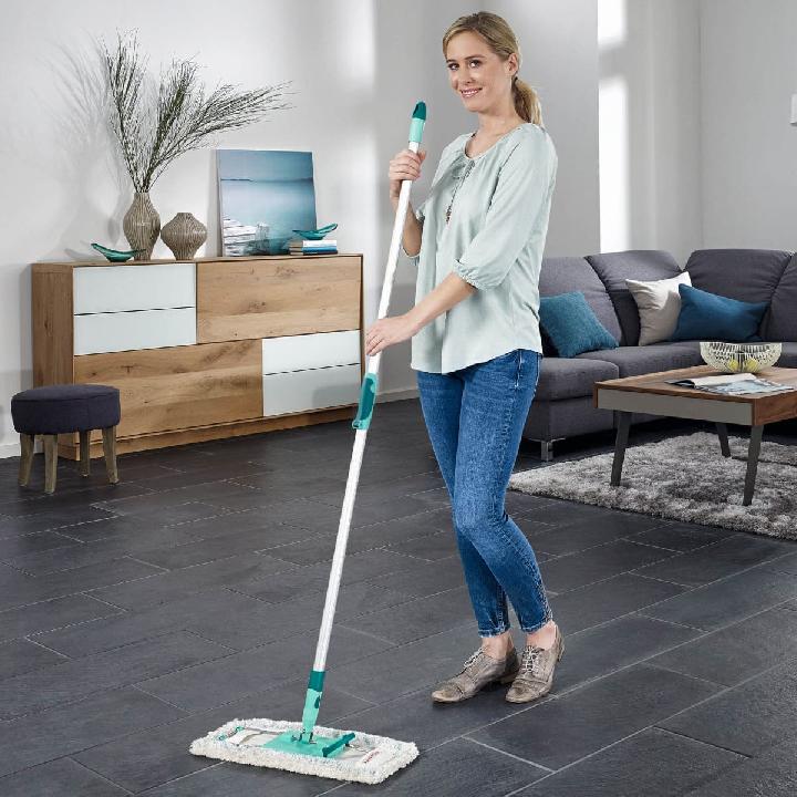 Швабра с телескопической ручкой Leifheit Hausrein Profi