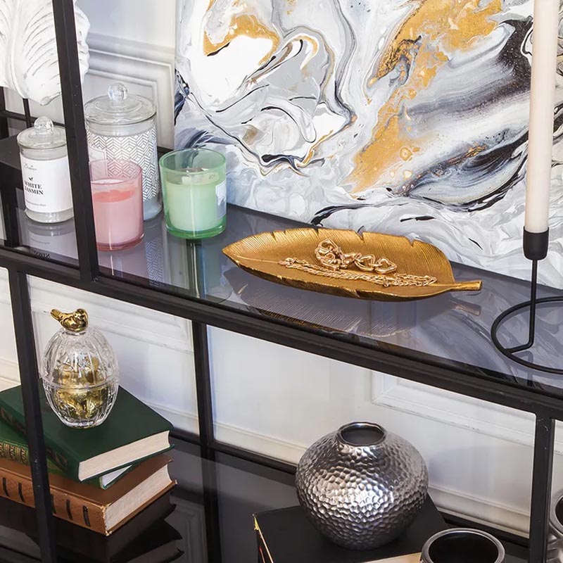 Блюдо Вещицы Пальмовый лист