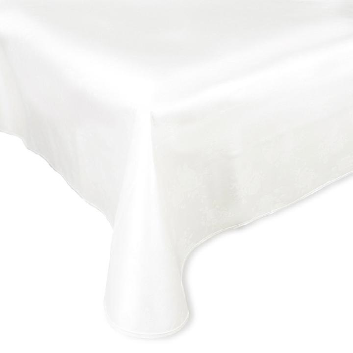 Скатерть прямоугольная Peyer Milano 130x160см, цвет белый