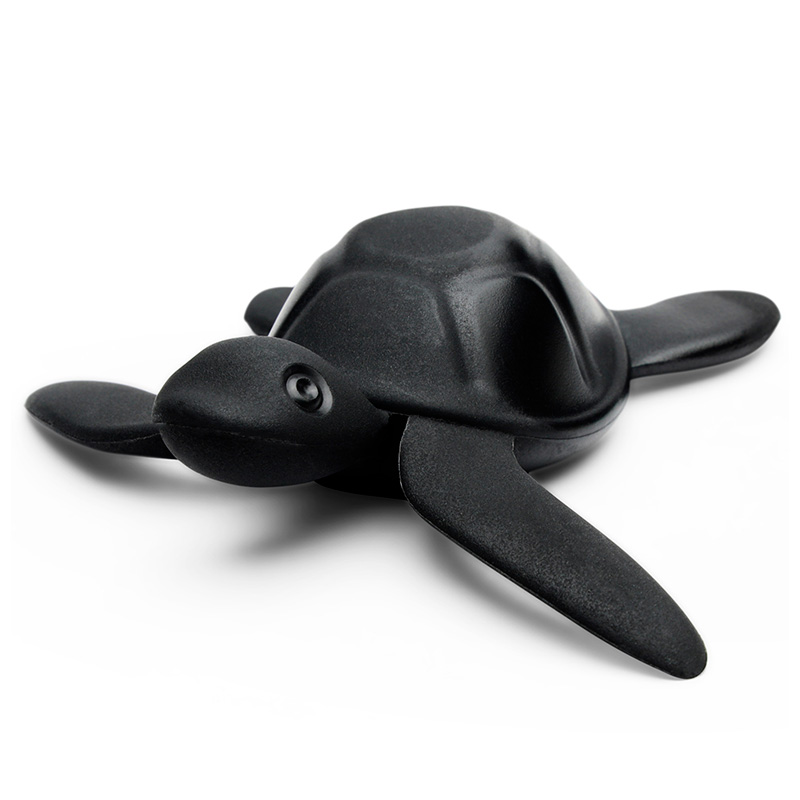 Магнит Qualy Save Turtle, черный