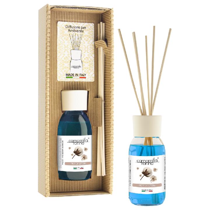 Диффузор ароматический Camomilla Torino Cannettato Natura Цветок хлопка