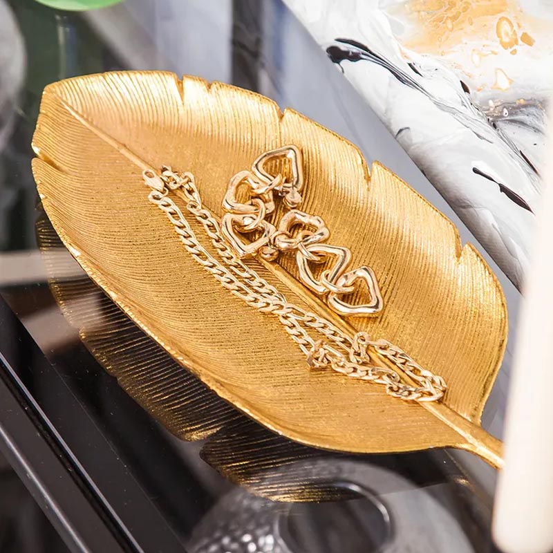 Блюдо Вещицы Пальмовый лист