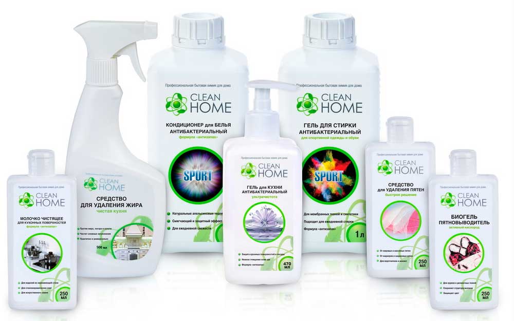 Новый бренд Clean Home - отличная бытовая химия по доступным ценам