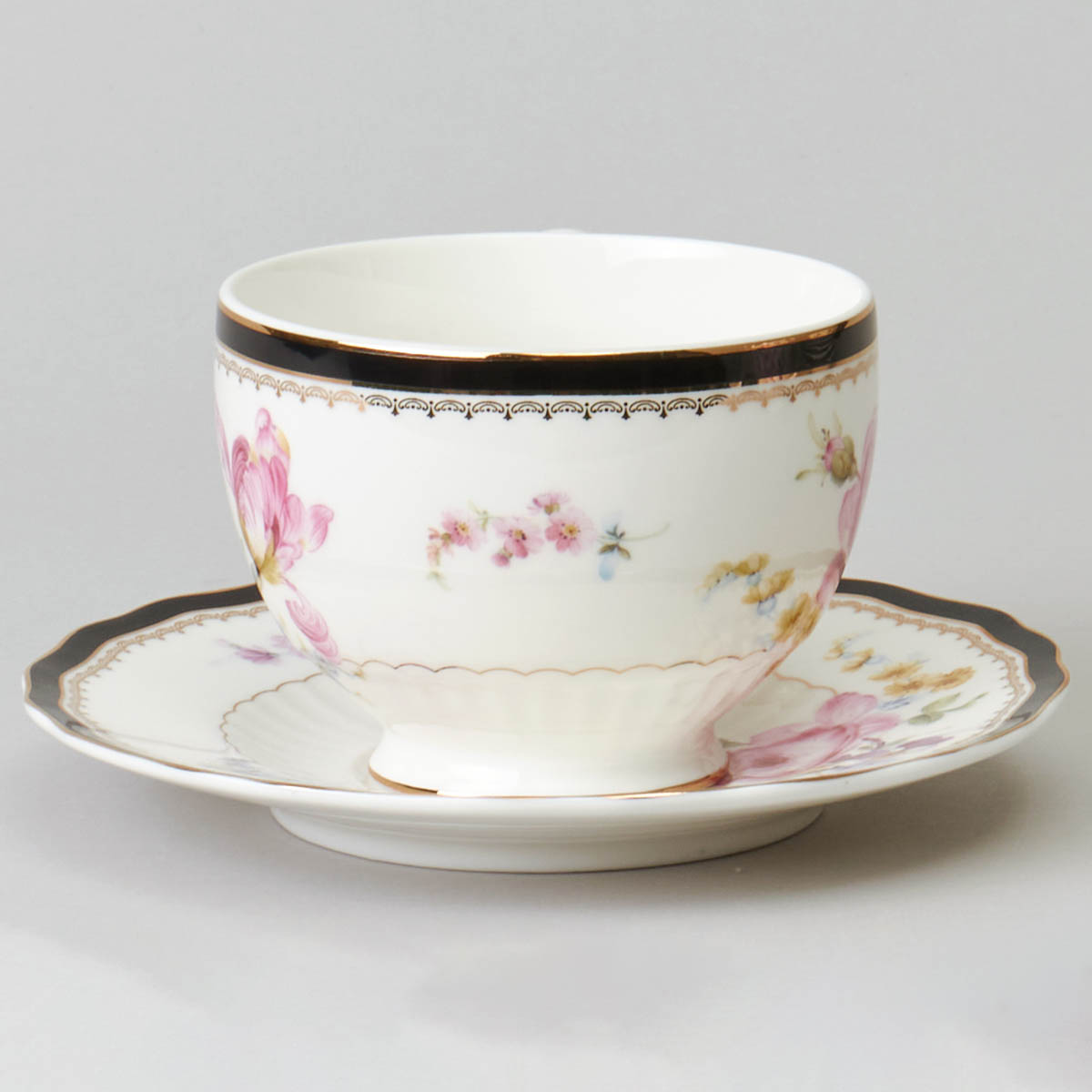 Чайный набор Lefard Мейсенский Букет 12 предметов на 6 персон