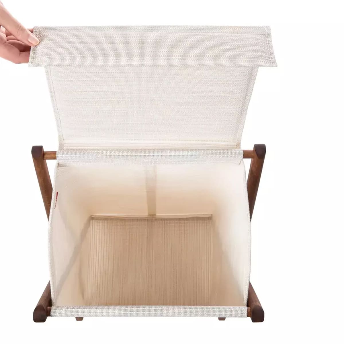 Корзина для белья Casy Home Лен 30x25x60см 45л