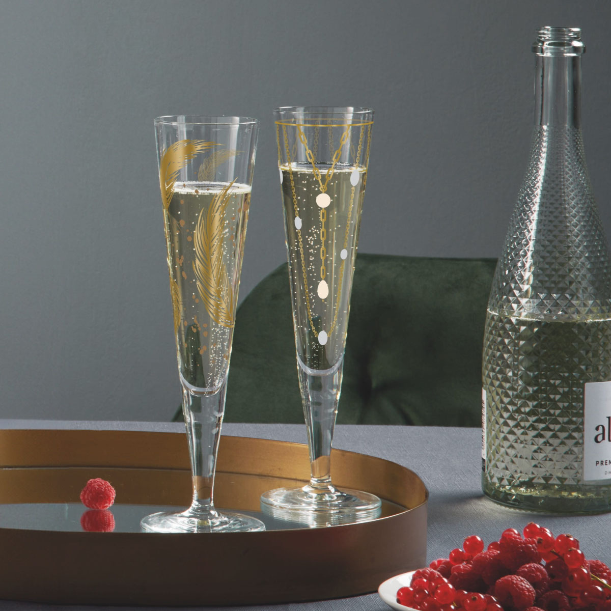 Бокал для шампанского Ritzenhoff Goldnacht Champus Арнольт 205мл