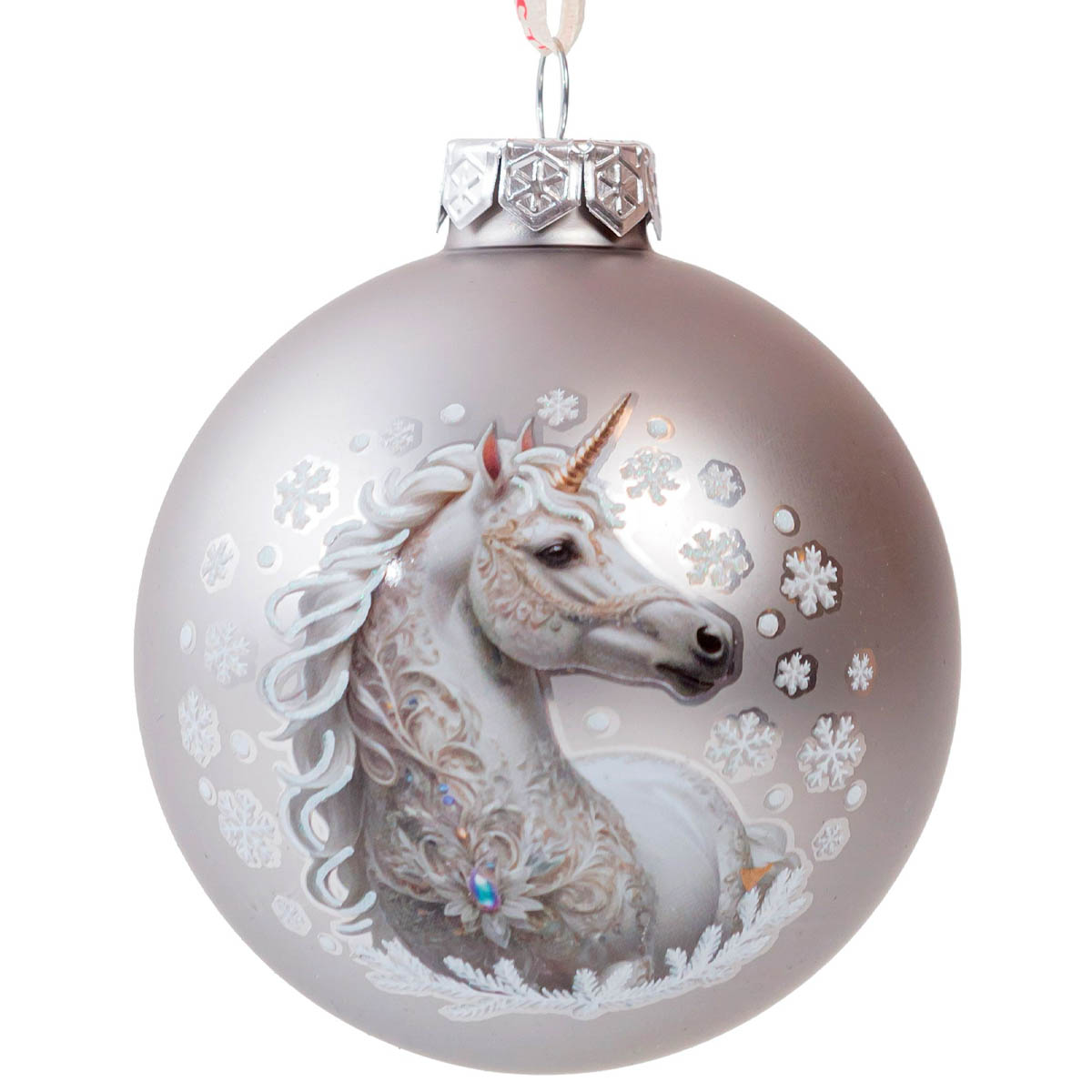 Новогоднее подвесное украшение Magic Time Символ года, серебро