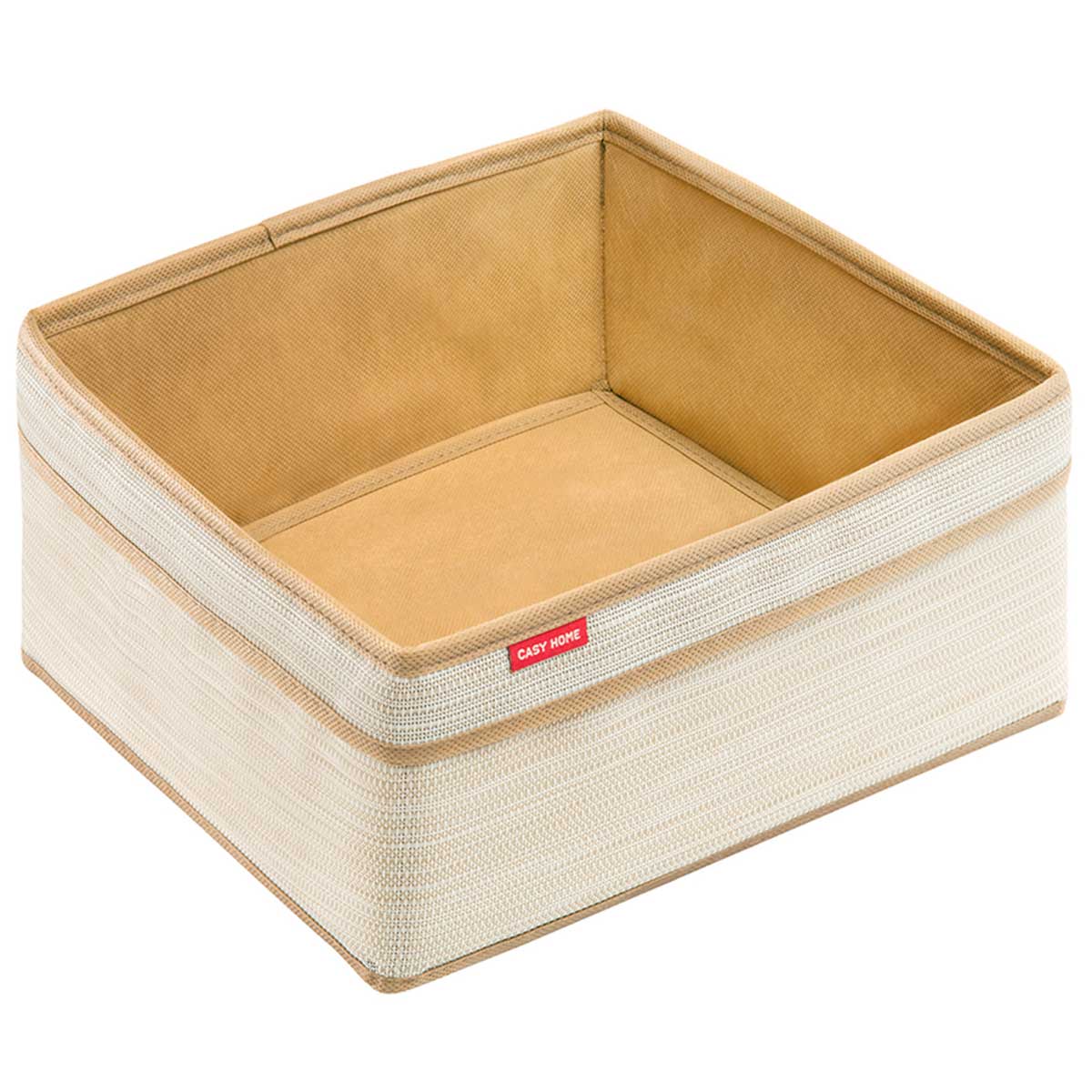 Корзина для хранения с ручками Casy Home 30x30x14см