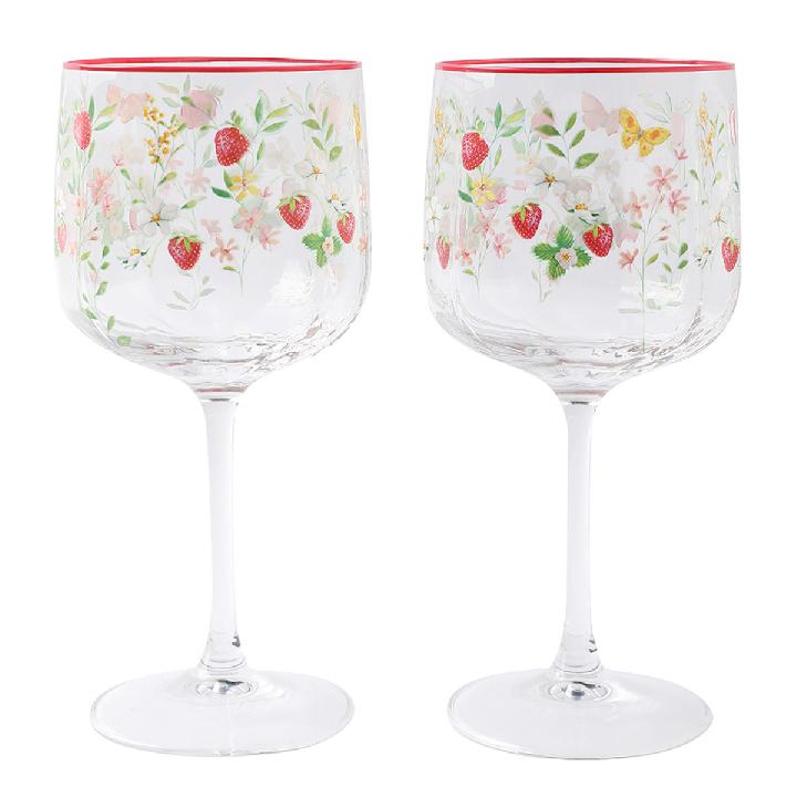 Набор бокалов винных Easy Life Jardin Des Fraises