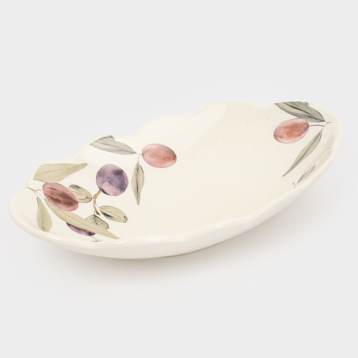 Блюдо овальное Anna Lafarg Сливы