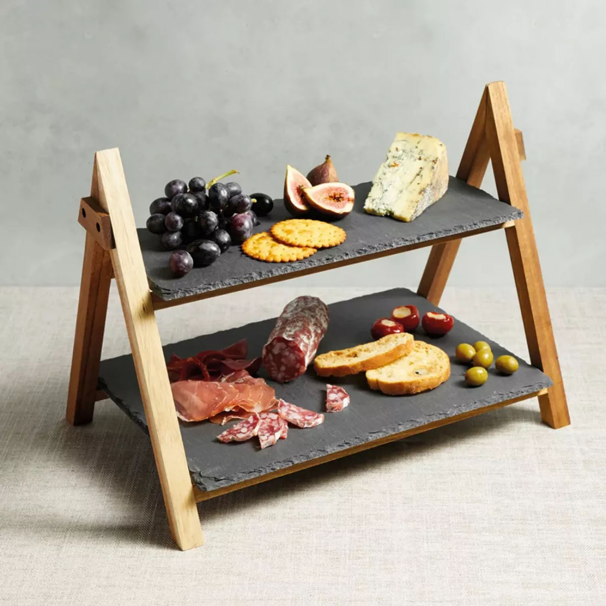 Этажерка сервировочная двухярусная Kitchen Craft