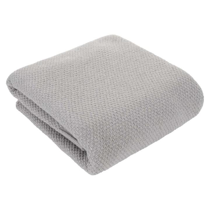 Плед Bel-Pol Ажур 150x200см, серебро