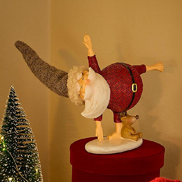 Статуэтка Andrea Fontebasso Babbo Yoga Санта 17см