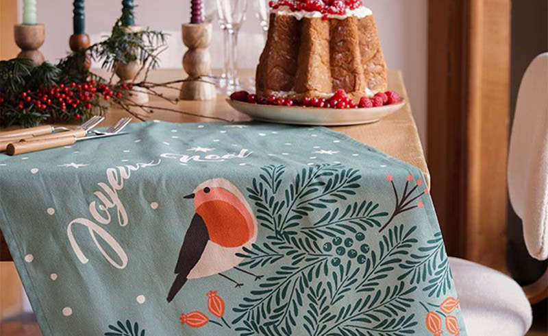 Стильный текстиль для кухни с французским шиком!  