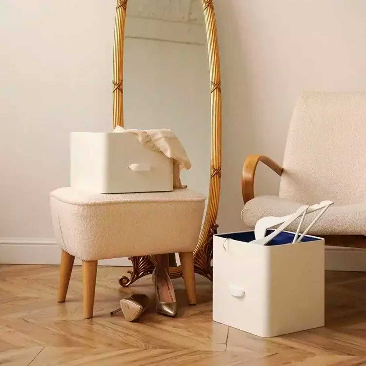 Коробка для хранения Rompicato Cube L, цвет белый