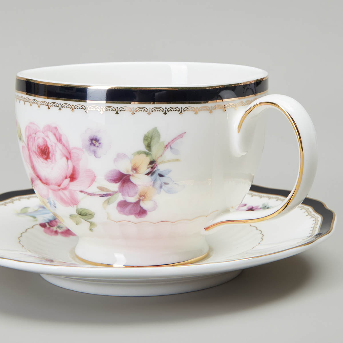 Чайная пара 260мл Lefard Мейсенский Букет