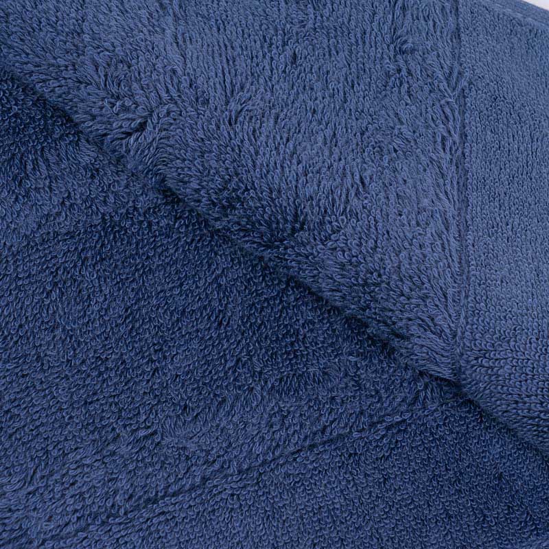Полотенце махровое Cawo Noblesse 30x50см, цвет темно-синий