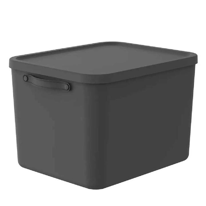 Ящик для хранения Rotho Mythen 52,3x40,5x34см, черный