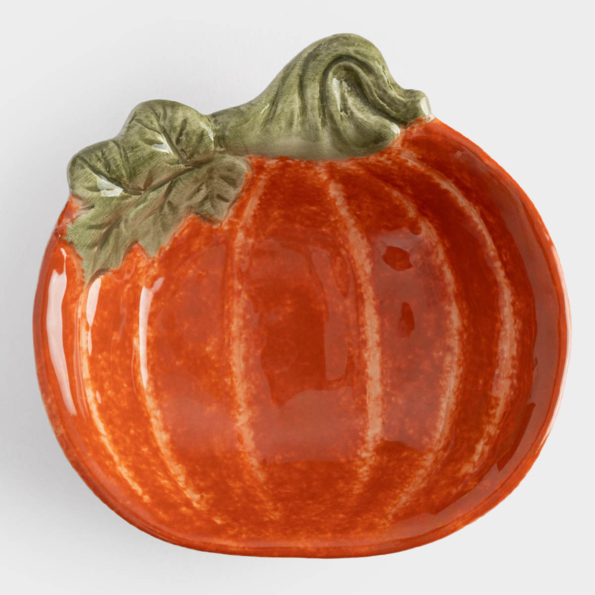 Пиала Anna Lafarg Bright Pumpkin Тыква с листом