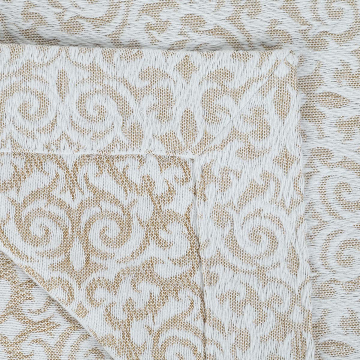 Покрывало 2-спальное Portugal Home Margot White & Linen 220x240см