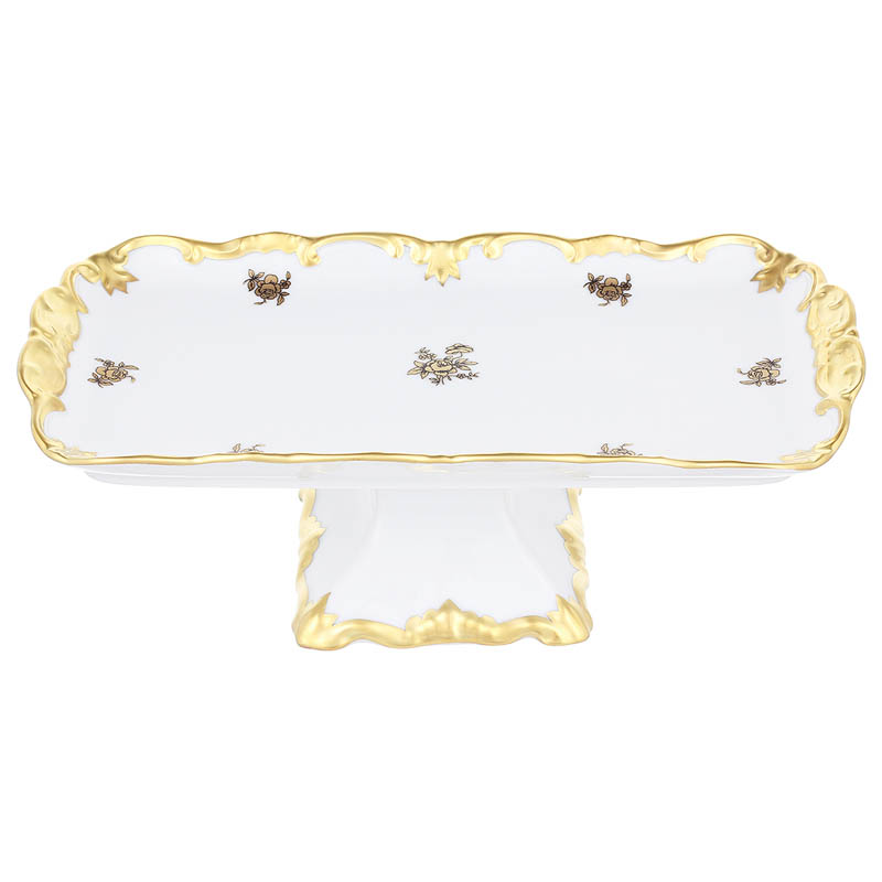 Рулетница 26см Weimar Porzellan Роза Золотая