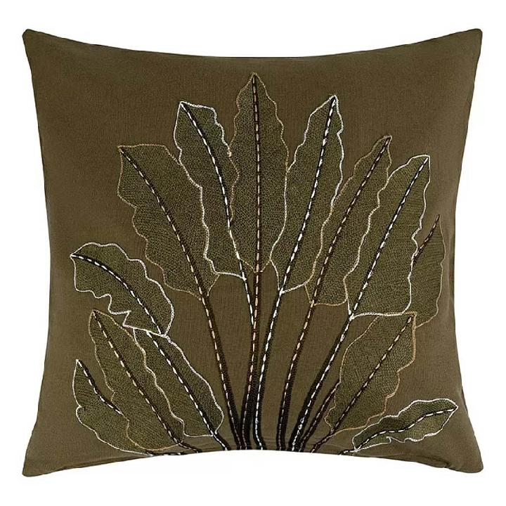 Чехол на подушку Tkano Ethnic Savanna leaf