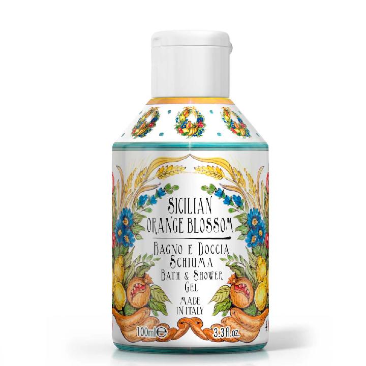 Гель для душа Rudy Profumi Le Maioliche Цветок сицилийского апельсина