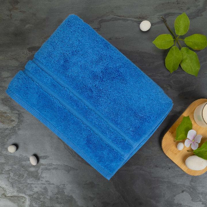 Полотенце махровое Pappel Cirrus/S 70x140см, цвет темно-синий