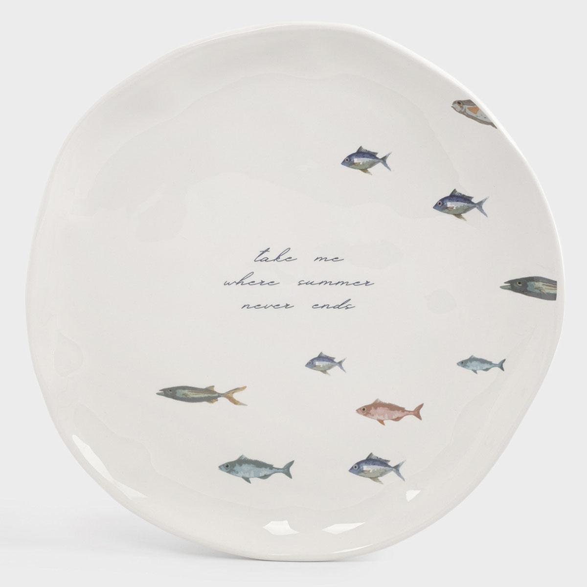 Тарелка обеденная Anna Lafarg Море