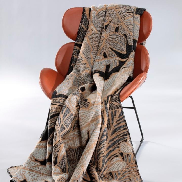 Плед 150x200см Biederlack Simply Elegant Leavy Luxe