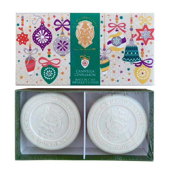 Набор мыла La Florentina XMAS Пряная Корица 2шт