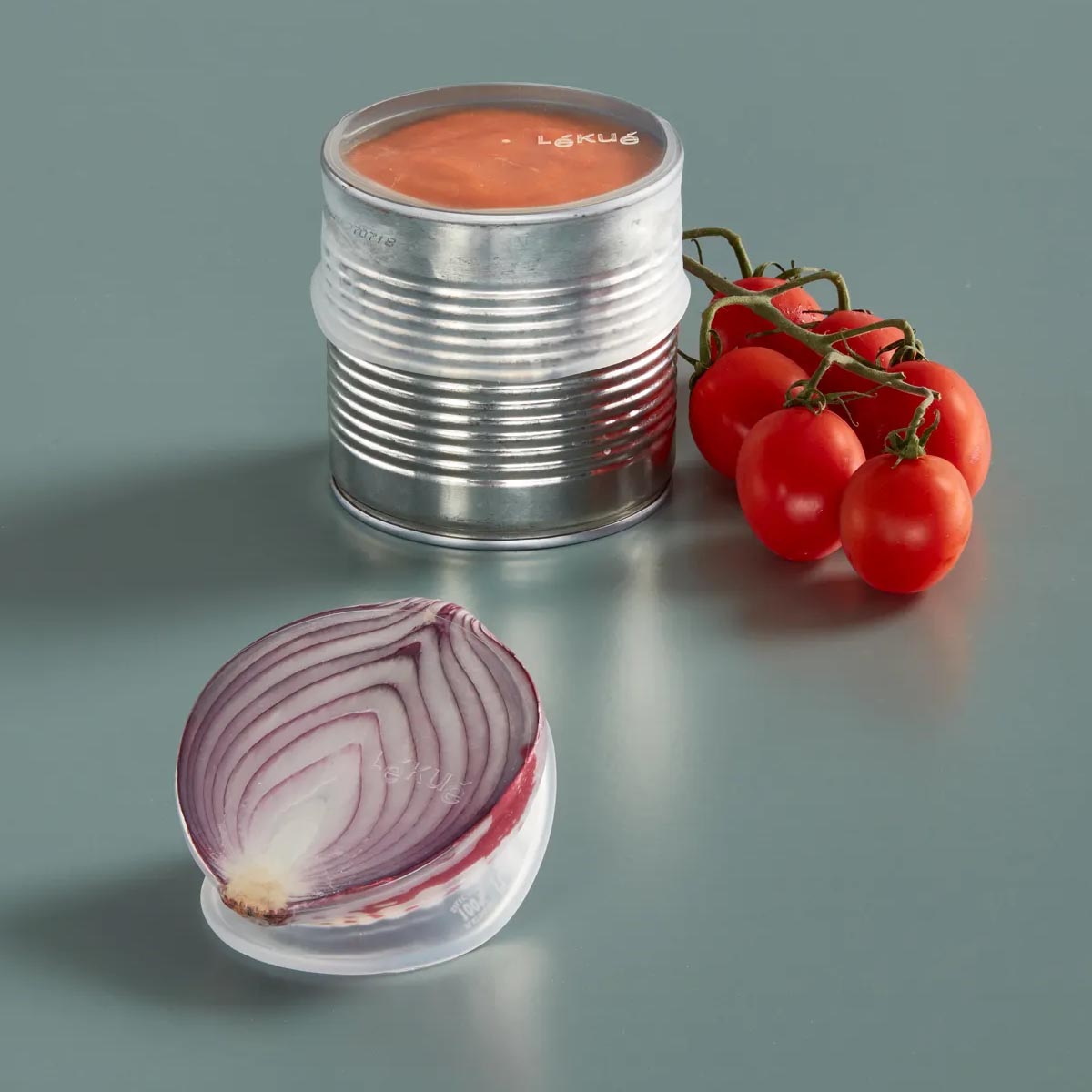 Набор крышек эластичных Lekue Reuse & Reduce 8,5см, 2шт